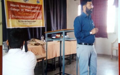 Industrial Expert lecture Topic: Pharmaceutical Life Cycle